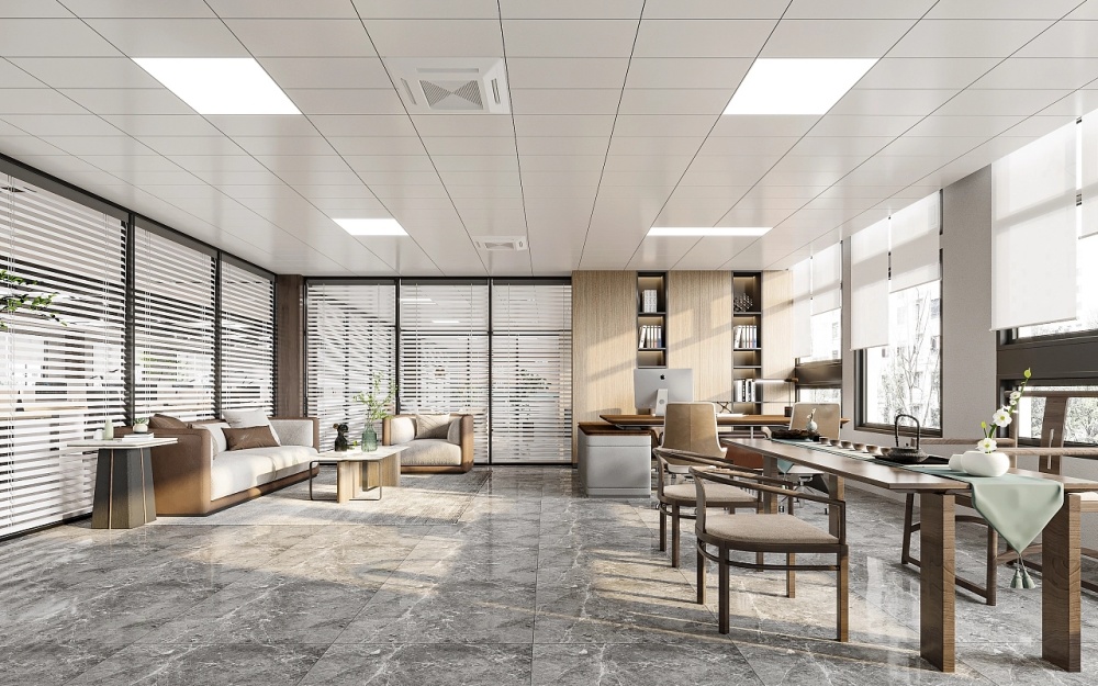 现代简约办公室装修案例